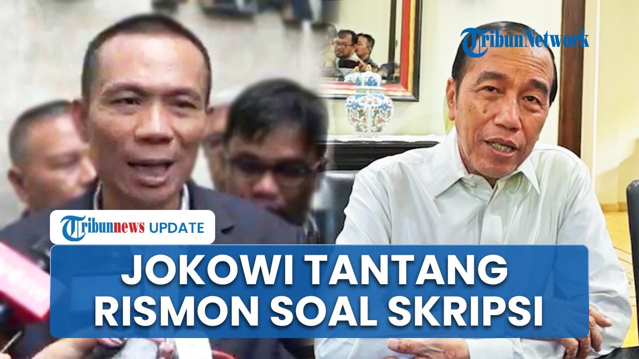 Jokowi Tertawakan Rismon Sianipar yang Ingin Laporkan Skripsi: Setelah Ini KK, SIM Dilaporkan