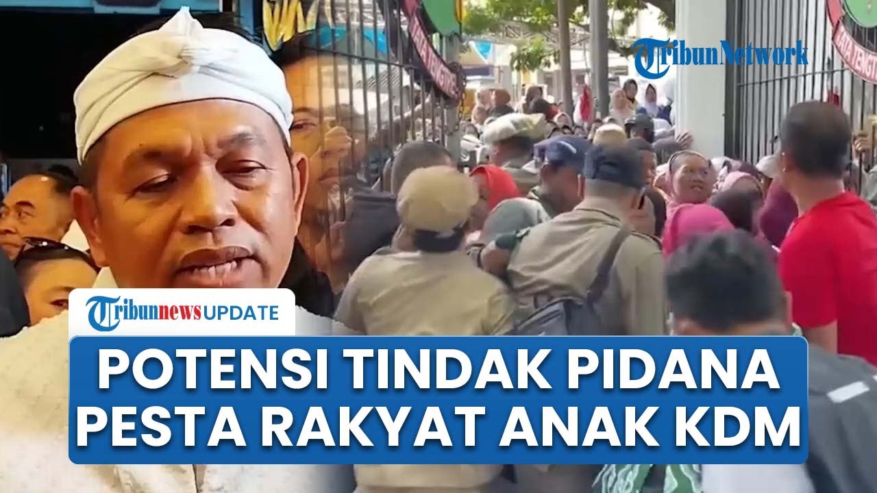 Potensi Tindak Pidana dalam Insiden Pesta Pernikahan Putra Dedi Mulyadi, Polisi Didesak Selidiki