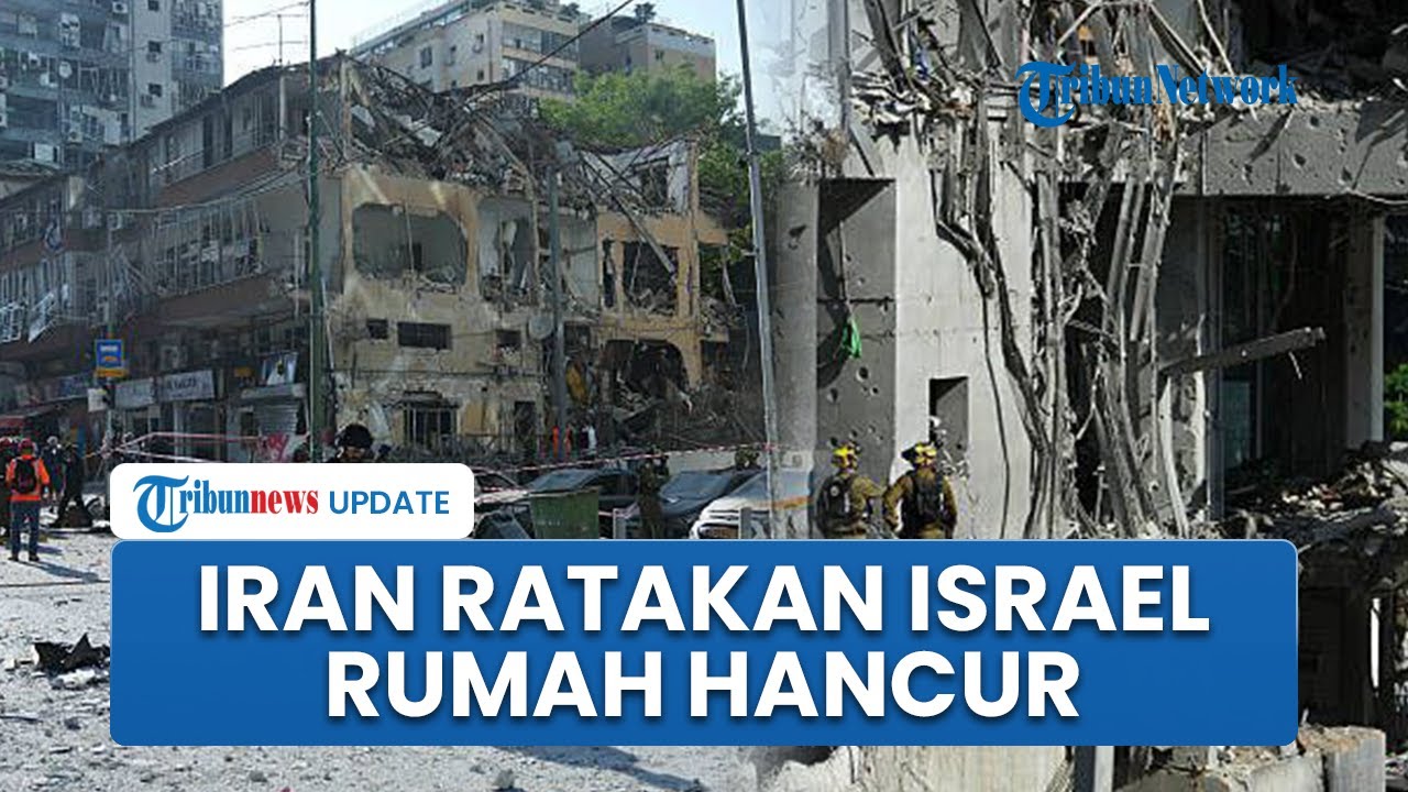 Jantung Israel Hancur Dibabat Ratusan Rudal Kiamat Iran, 30 Ribu Rumah Remuk Warga Tuntut Ganti Rugi