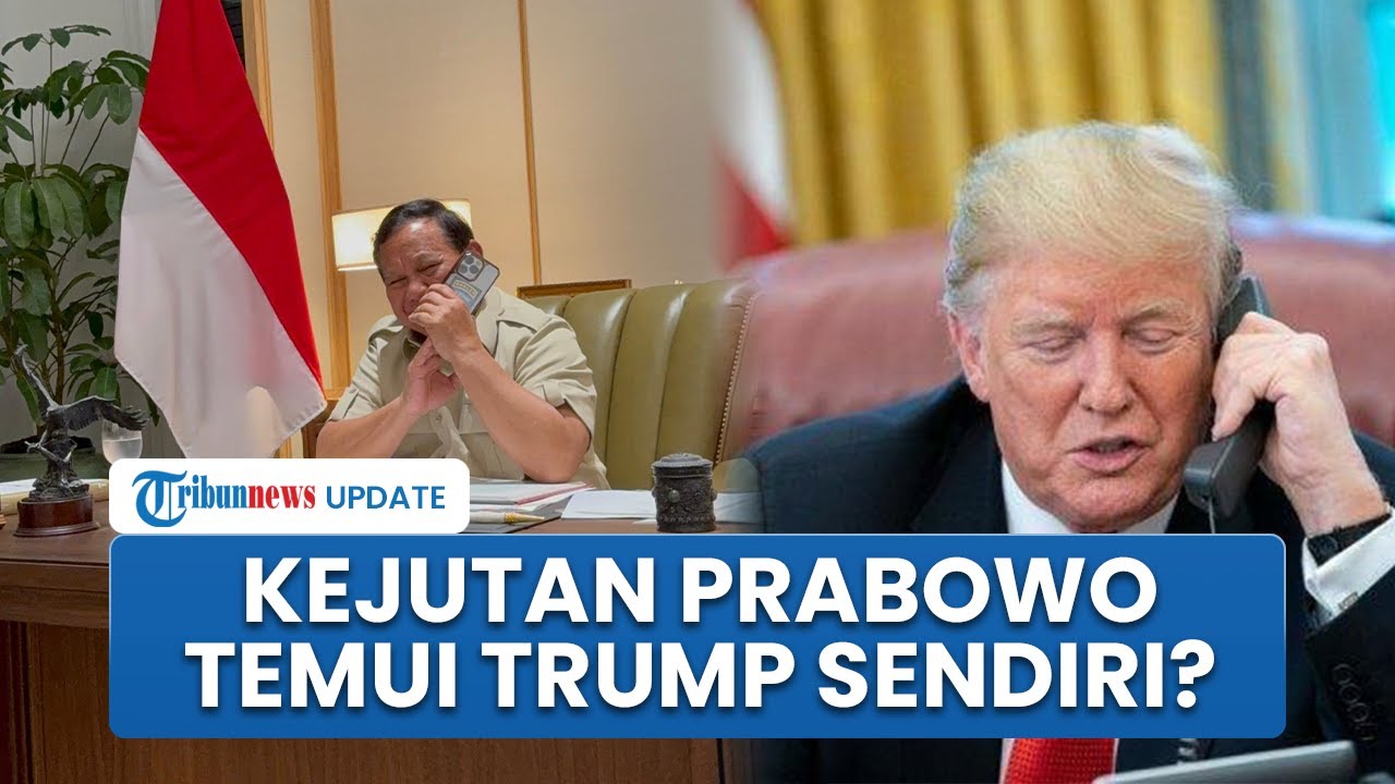 Kejutan Prabowo Disebut akan Temui Sendiri Donald Trump, Negosiasi Kebijakan Tarif 32% ke Indonesia