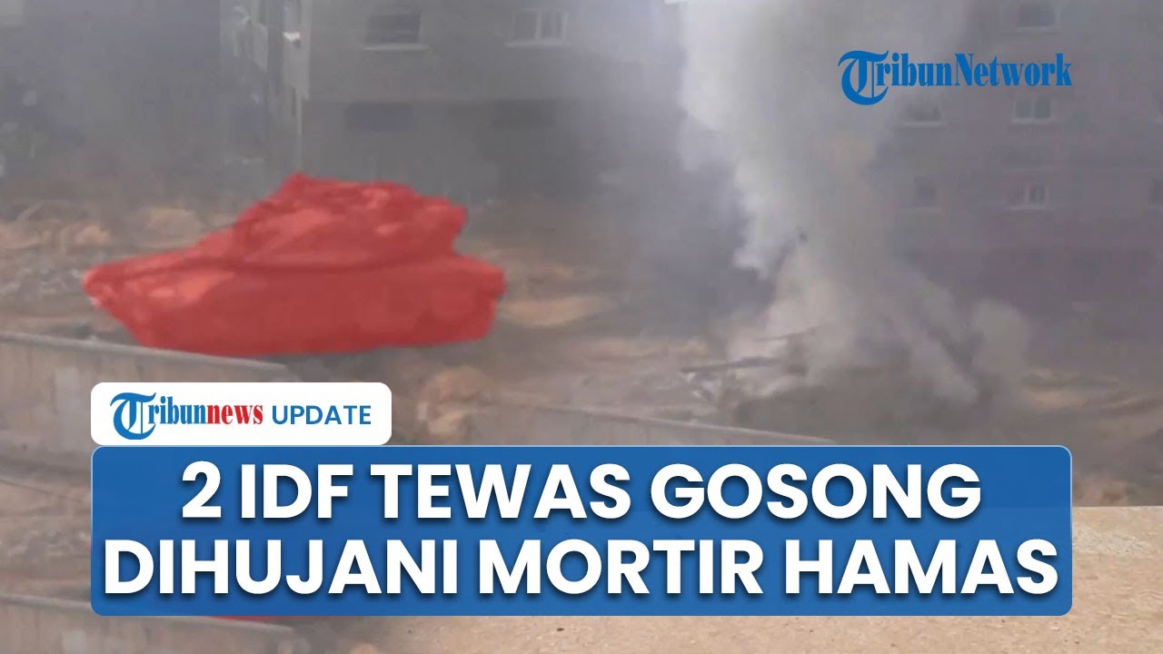 Detik-detik 2 Tentara IDF Diselimuti Kobaran Api hingga Tewas Gosong seusai Dihujani Mortir Hamas