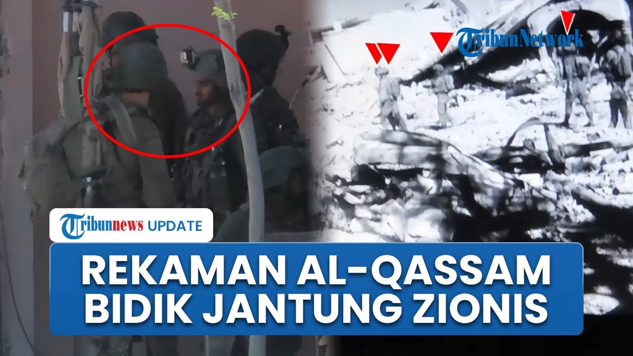 Penampakan Al Qassam Bidik Jantung Zionis hingga Tewas, Diklaim 'Gerbang Neraka' Pejuang Palestina