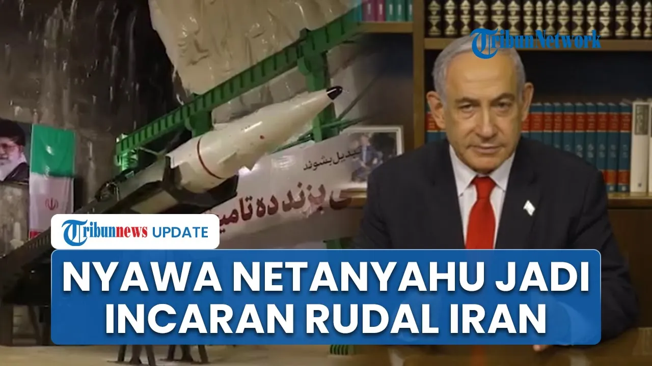 Nyawa PM Israel Netanyahu Jadi Incaran Pasukan Elit Iran, Ribuan Rudal Zulfiqar Hantam Tel Aviv