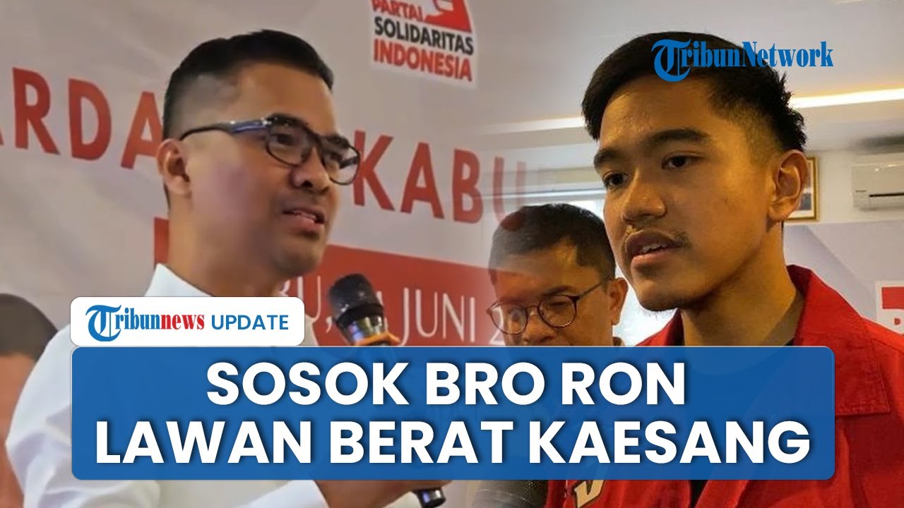 Sosok Bro Ron Lawan Berat Kaesang, Kalahkan Putra Bungsu Jokowi pada Hasil Sementara Kongres PSI