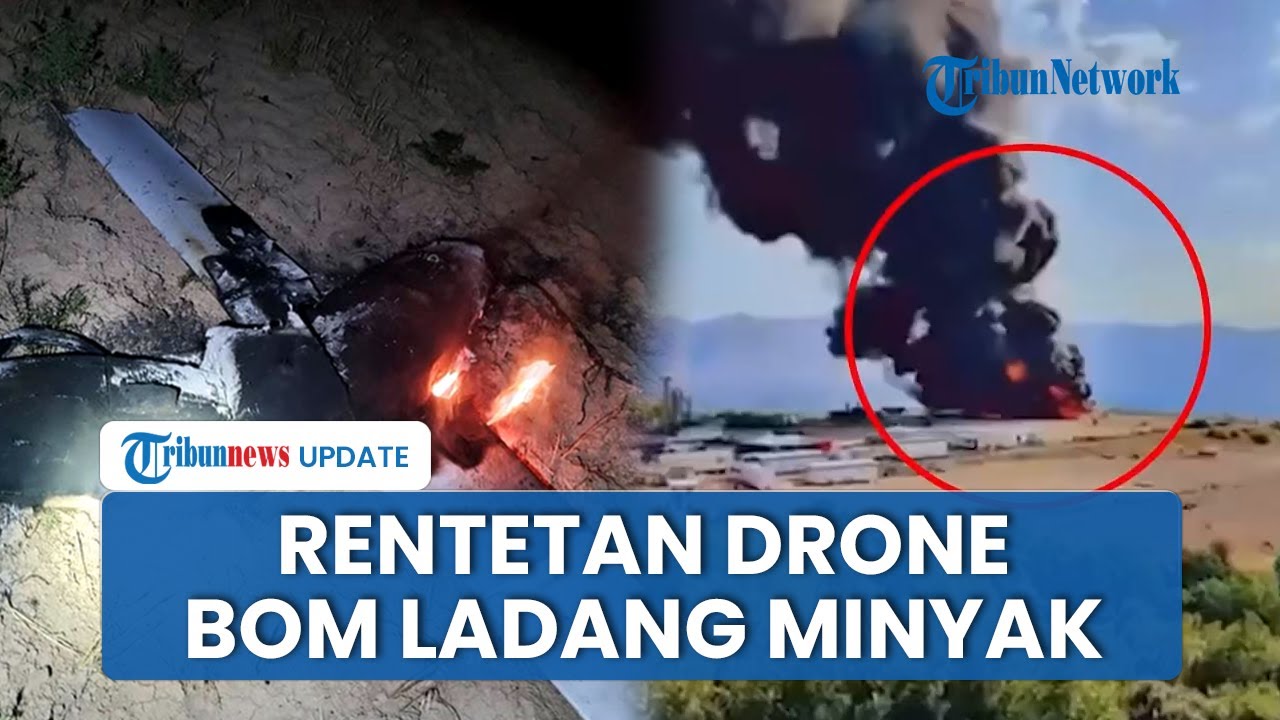 Ledakan Dahsyat! Rentetan Drone Gempur Ladang Minyak Khurmala Irak, Infrastruktur Porak-poranda