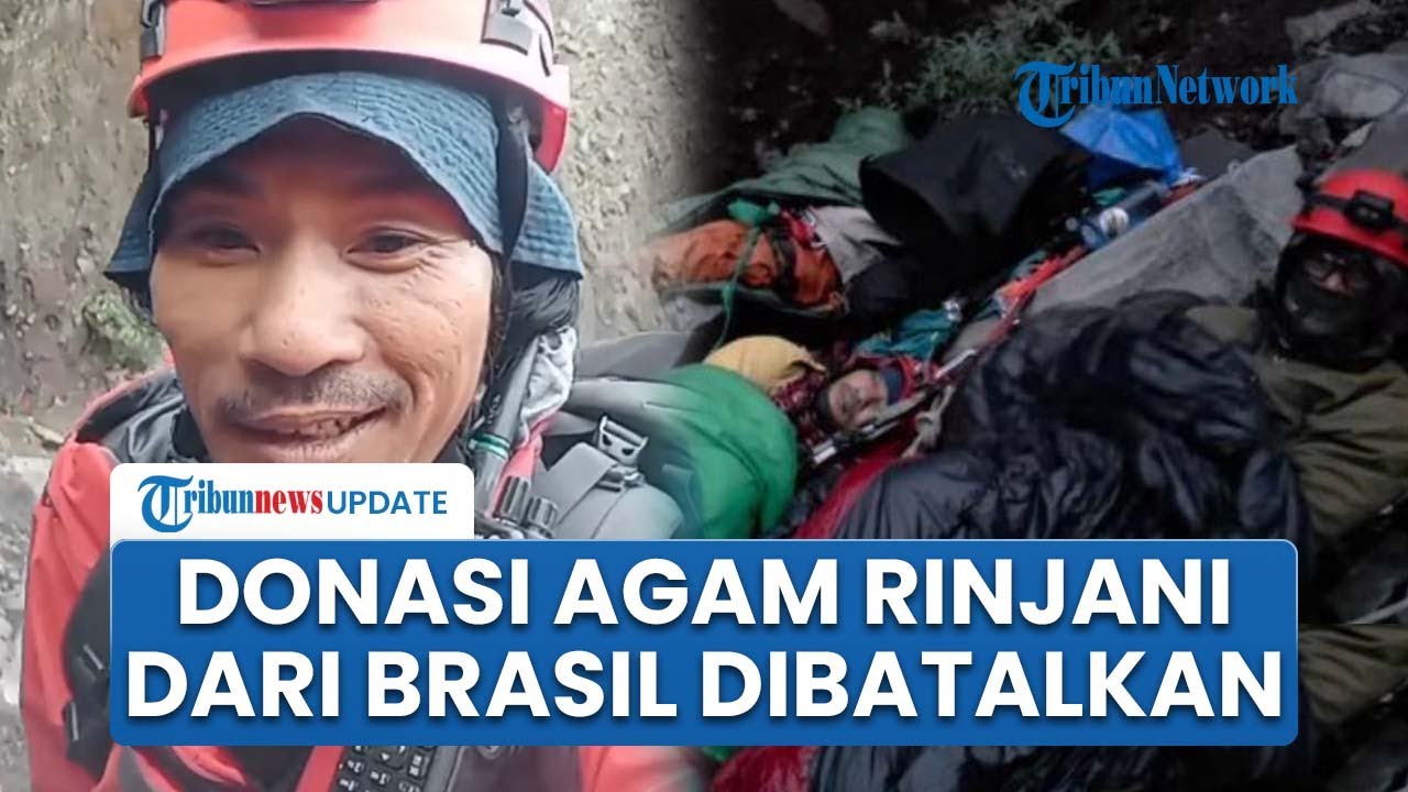 Ramai Dikecam Publik, Donasi Rp 1,3 M untuk Agam Rinjani dari Warga Brasil Resmi Dibatalkan