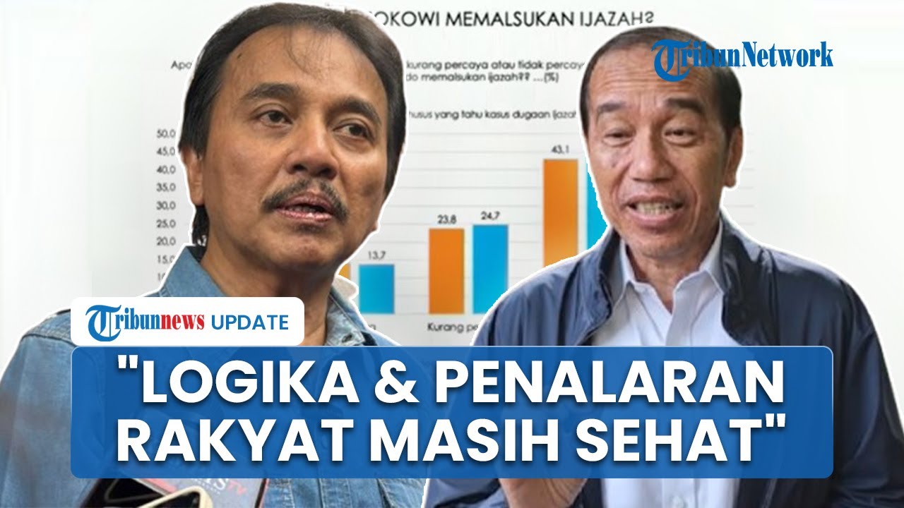 Jokowi Bahagia saat Hasil Survei Ungkap Mayoritas Publik Tak Percaya Ijazah Palsu: Logikanya Sehat