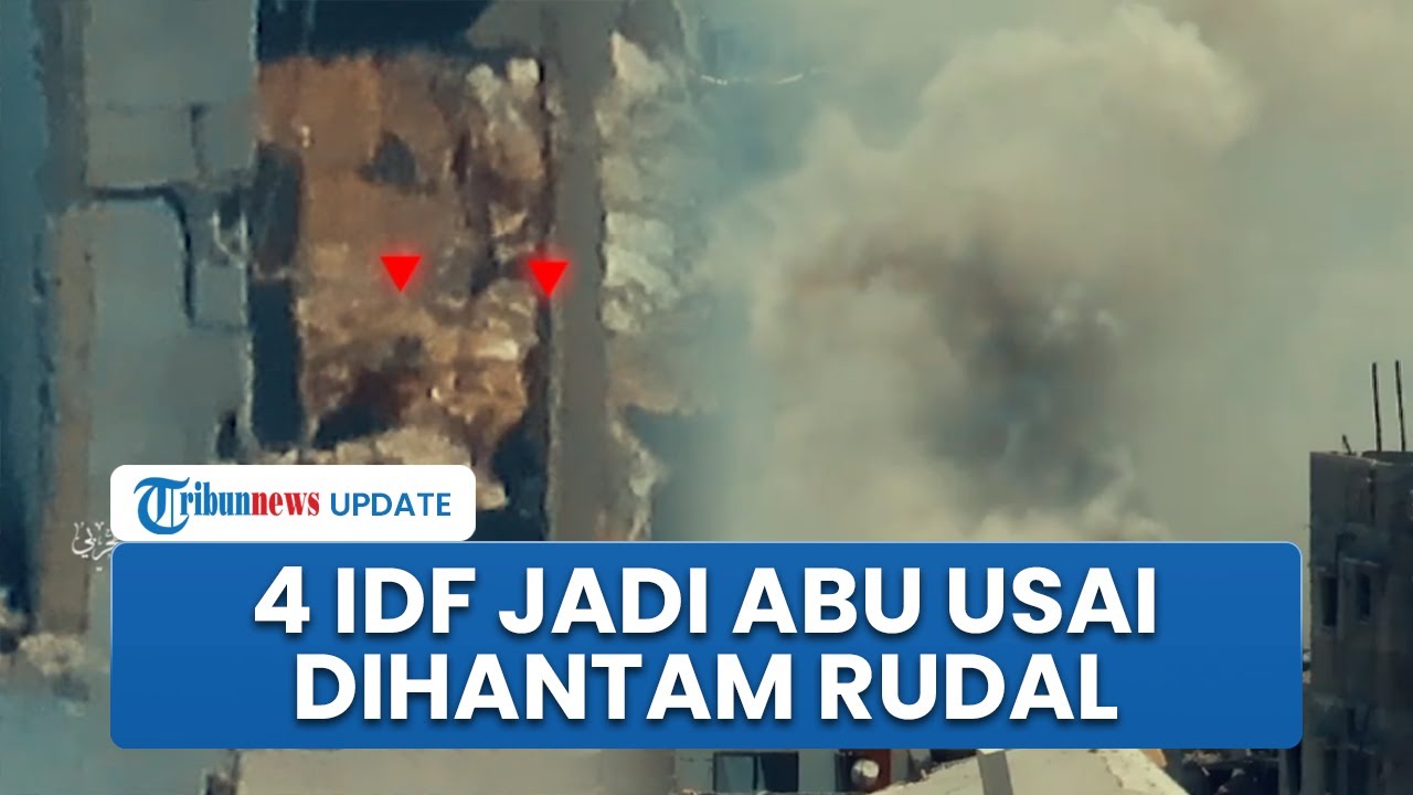 Sniper Al-Quds Habisi Barisan Tentara Israel, Rudal Malyutka Dilesatkan Ledakkan 4 IDF Bersamaan