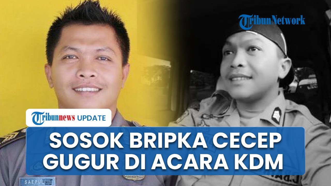 Sosok Bripka Cecep Gugur di Acara Nikahan Anak KDM dan Wabup Garut, Sempat Bantu Orang Pingsan