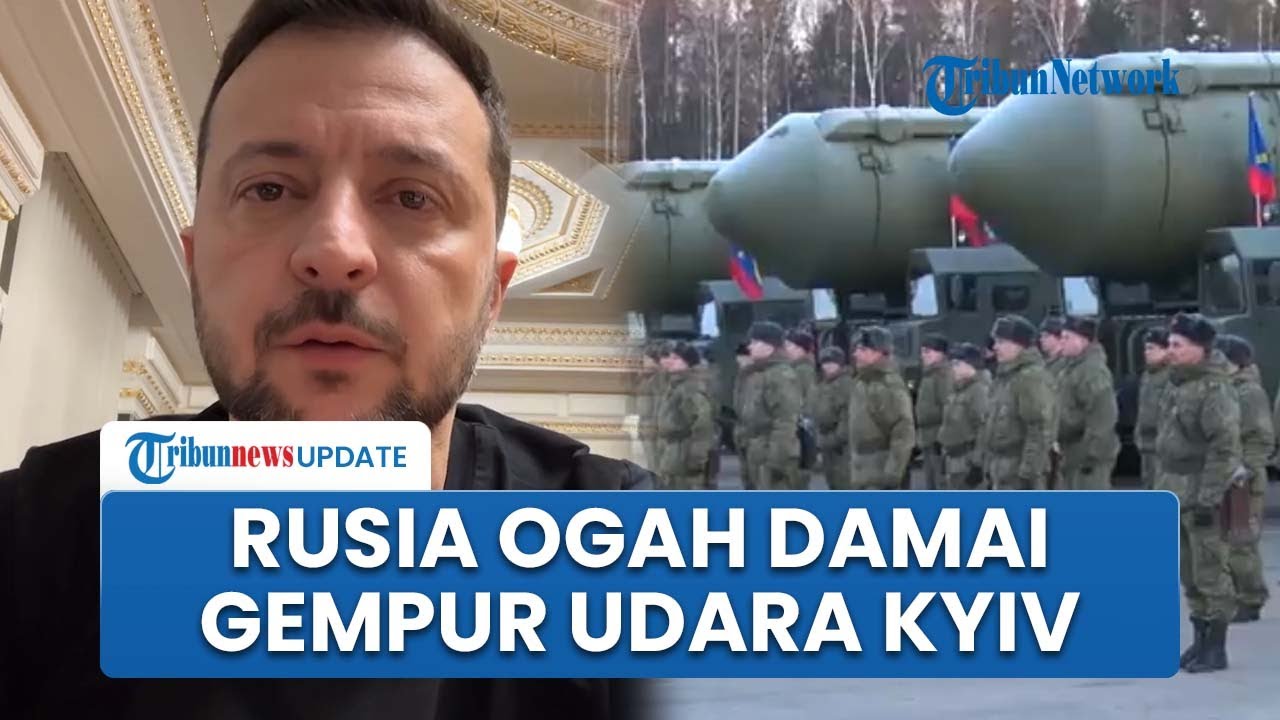 Eskalasi Meningkat, Hantaman Drone & Rudal Rusia di Kyiv Jadi Serangan Udara Terbesar sejak Invasi