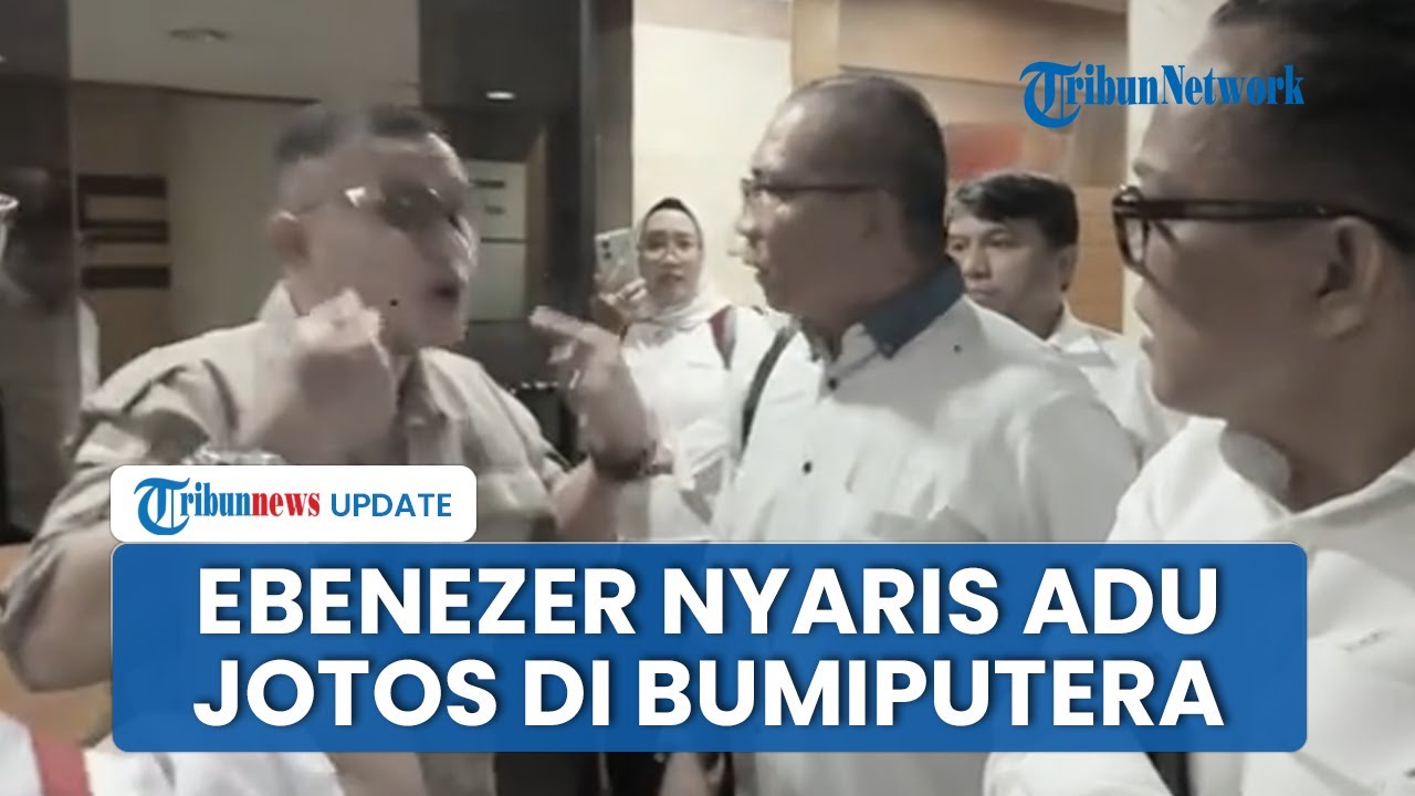 Detik-detik Ebenezer Cekcok & Nyaris Adu Jotos saat Sidak PHK Bumiputera: Terima Kasih Mas Hinaannya