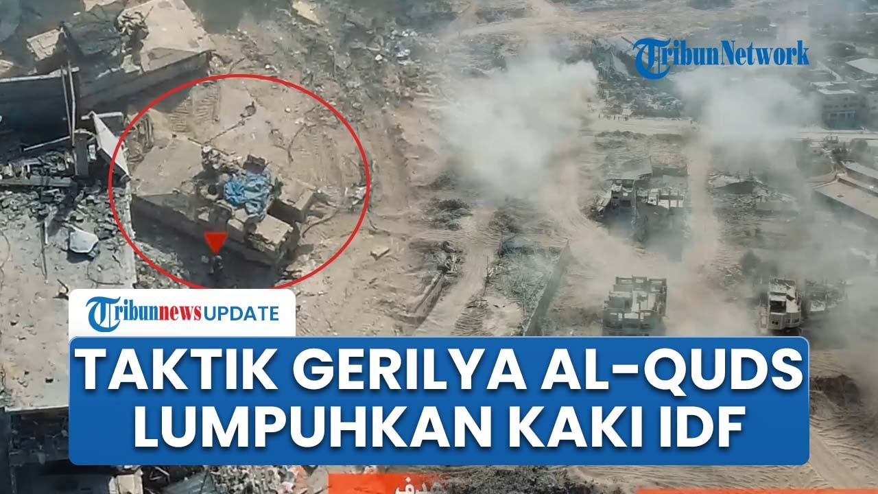 Taktik Gerilya Pejuang Palestina Lumpuhkan Kaki Israel, Buldoser-Tank Remuk hingga Jasad Tercecer