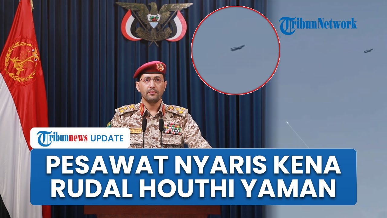 Warga Israel Histeris, Rudal Houthi Nyaris Hantam Pesawat yang Terbang di Dekat Bandara Ben Gurion