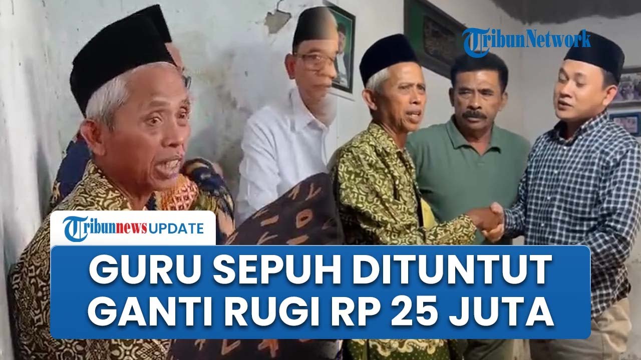 Kronologi Guru Sepuh di Demak Dituntut Ganti Rugi Rp 25 Juta oleh Wali Murid Gegara Tampar Siswa