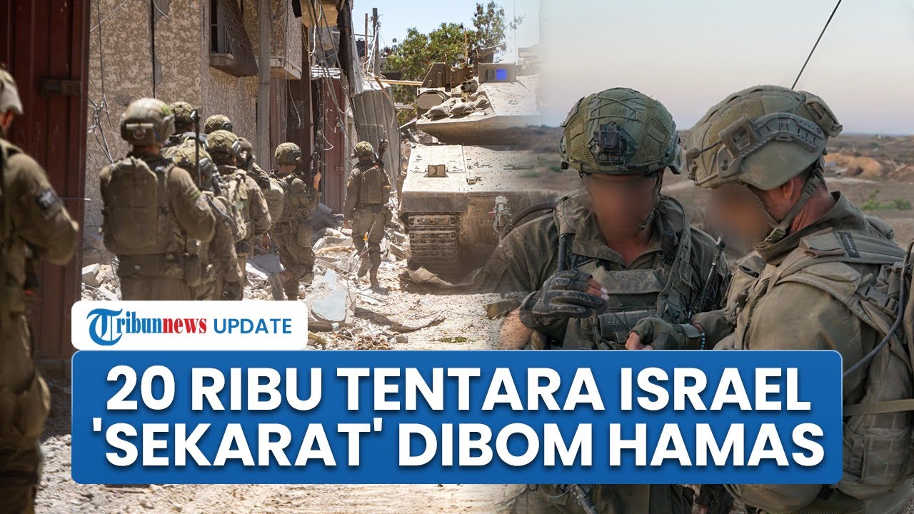 Awalnya Klaim Ganas, Kondisi 20 Ribu IDF Malah Memprihatinkan seusai Dibabat Hamas 1,8 Tahun