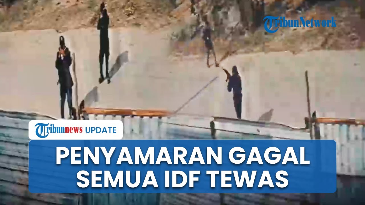 Penyamaran Bak Hamas Gagal, IDF Diintai Lewat CCTV lalu Diledakkan bertubi-tubi oleh Al-Qassam