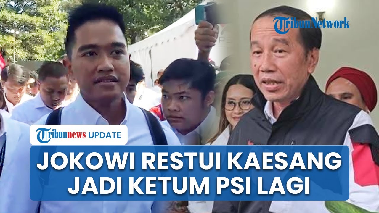 Jalan Kaki dari Rumah Jokowi ke Lokasi Kongres PSI, Kaesang Pangarep Minta Restu ke Ayah Jadi Ketum