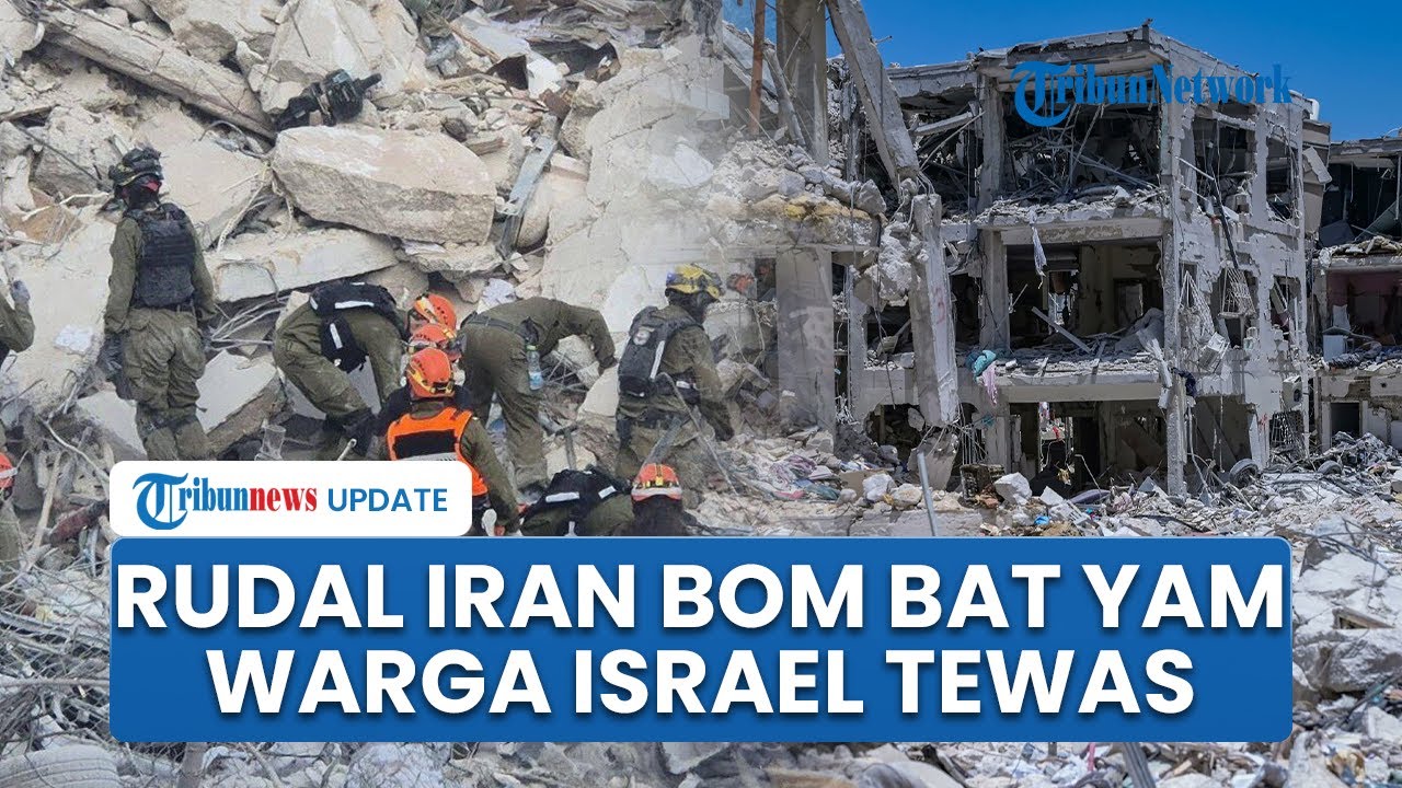 Serangan Rudal Iran Hancurkan Kota Bat Yam selama Perang 12 Hari, Setengah Lusin Warga Israel Tewas
