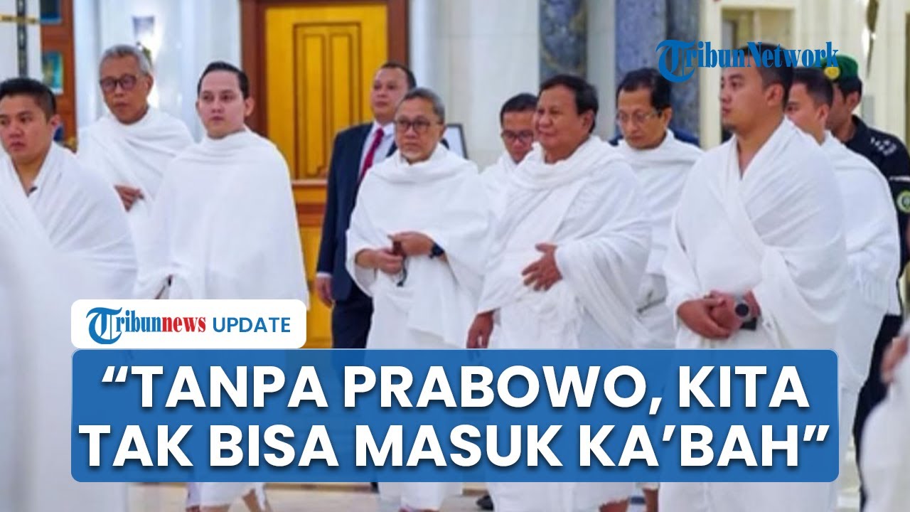 Menag Nasaruddin Terharu & Berterima Kasih ke Prabowo: Tanpa Presiden, Kami Tak Mungkin Masuk Ka'bah