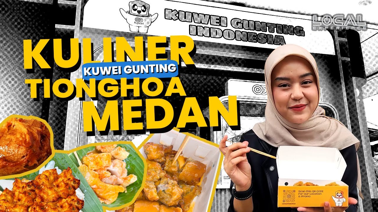 Kuliner Tradisional Medan, Kuwei Gunting Indonesia Modernkan Kue Gunting khas Tionghoa